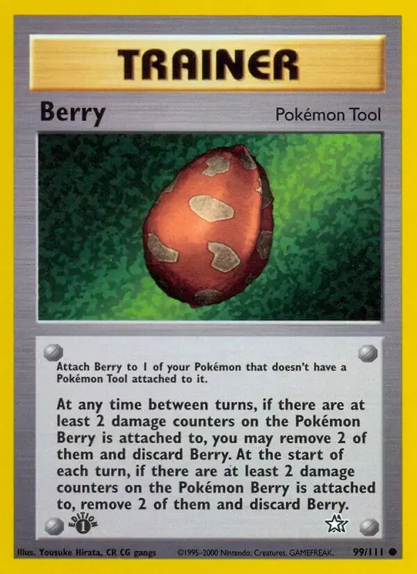 Berry [1st Edition] - Pokemon Neo Genesis #99