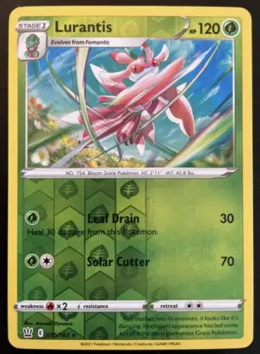 Lurantis [Reverse Holo] - Pokemon Battle Styles #15