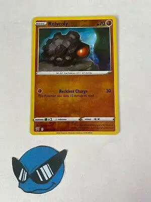 Rolycoly [Reverse Holo] - Pokemon Battle Styles #78