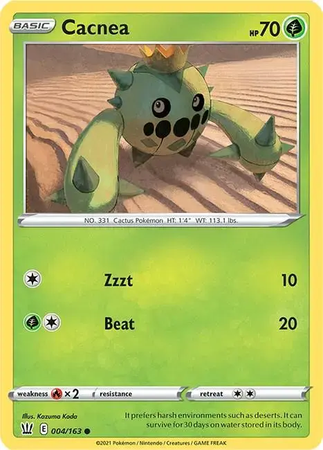 Cacnea - Pokemon Battle Styles #4