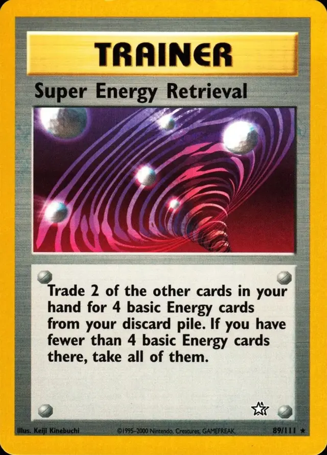 Super Energy Retrieval - Pokemon Neo Genesis #89