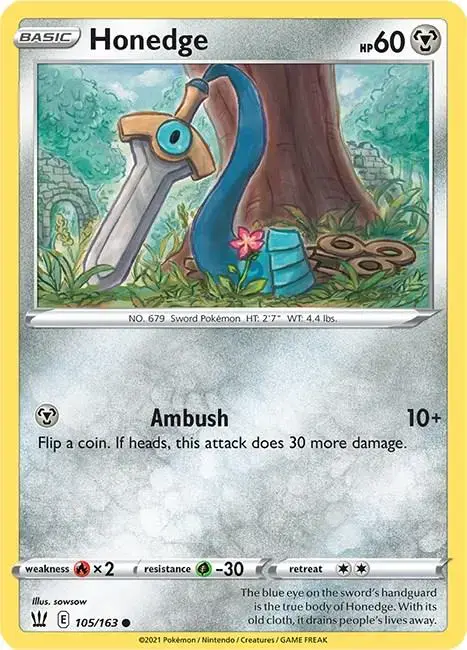 Honedge - Pokemon Battle Styles #105