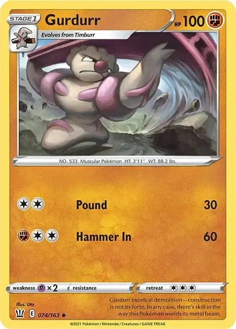 Gurdurr - Pokemon Battle Styles #74