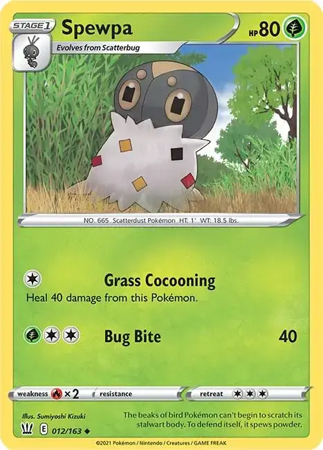 Spewpa - Pokemon Battle Styles #12