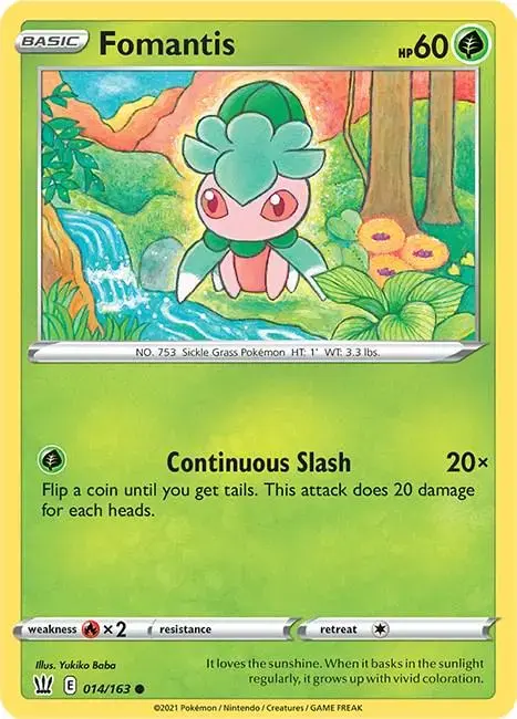 Fomantis - Pokemon Battle Styles #14