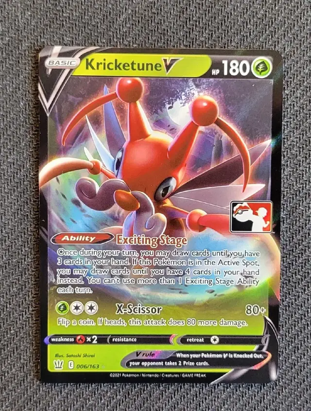 Kricketune V [Prize Pack Series One] - Pokemon Prize Pack Series #6