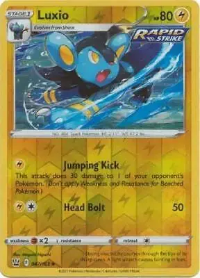 Luxio [Reverse Holo] - Pokemon Battle Styles #47