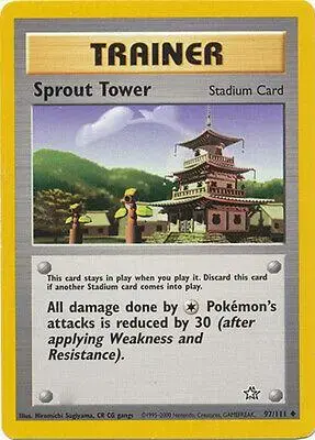 Sprout Tower - Pokemon Neo Genesis #97