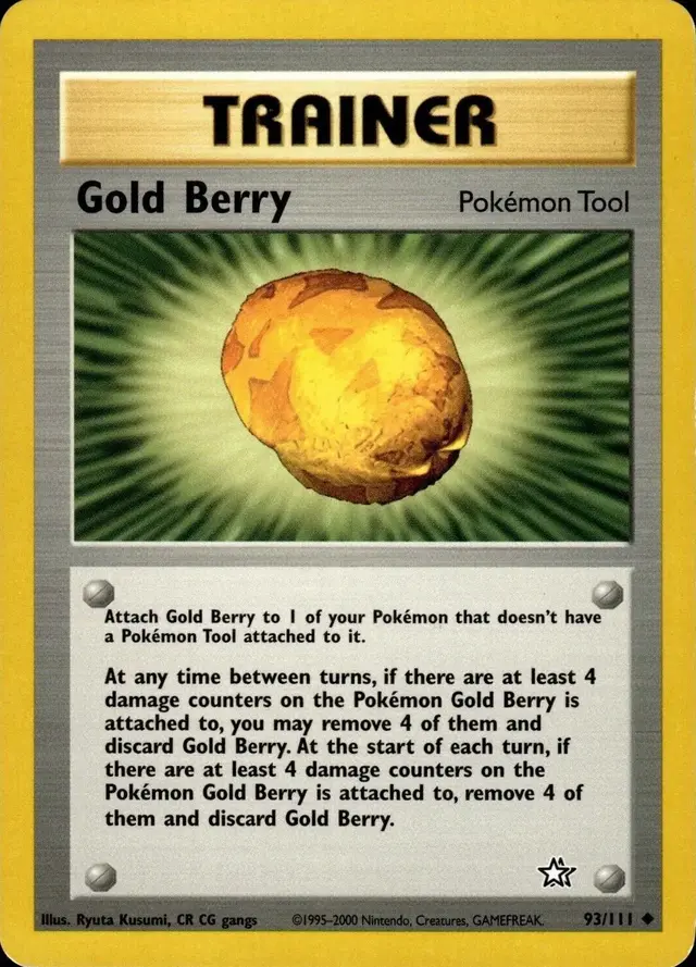 Gold Berry - Pokemon Neo Genesis #93