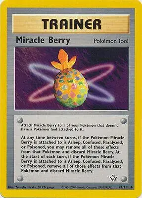 Miracle Berry - Pokemon Neo Genesis #94