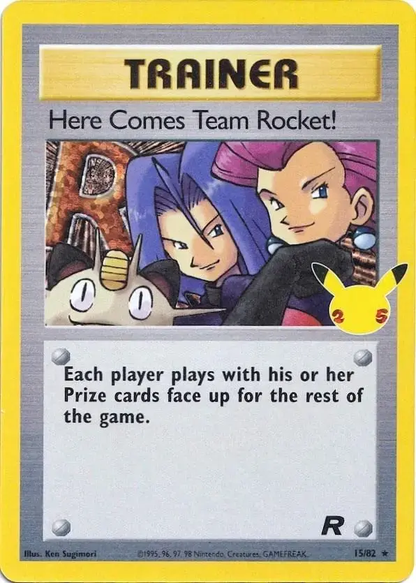 Here Comes Team Rocket - Pokemon Celebrations #15