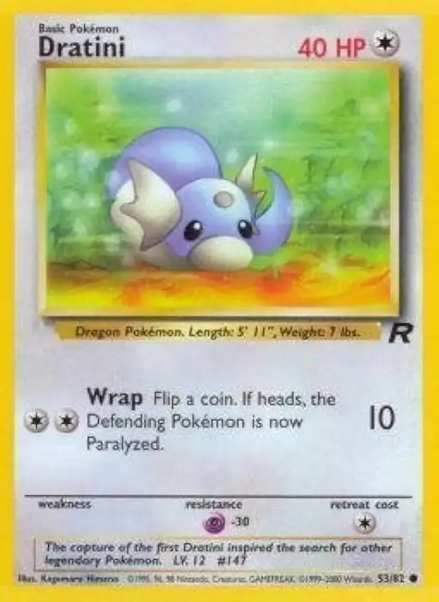 Dratini - Pokemon Team Rocket #53