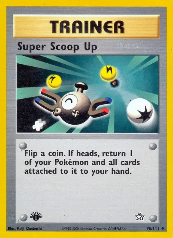 Super Scoop Up [1st Edition] - Pokemon Neo Genesis #98