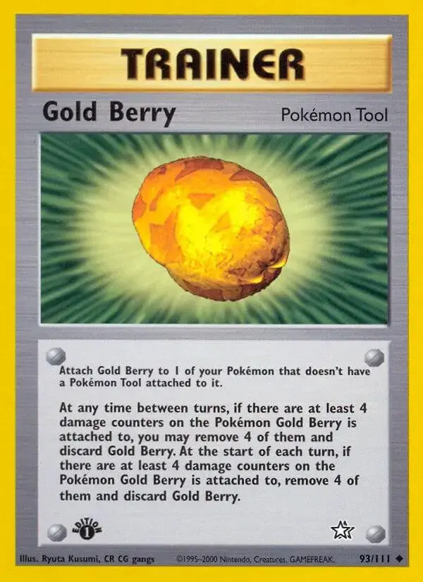 Gold Berry [1st Edition] - Pokemon Neo Genesis #93