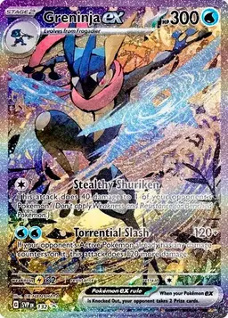 Greninja Ex #132 - Pokemon Scarlet & Violet Promos