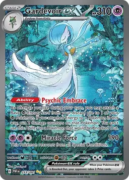 Gardevoir ex #233 - Pokemon Paldean Fates