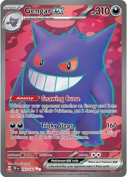 Gengar ex #193 - Pokemon Temporal Forces