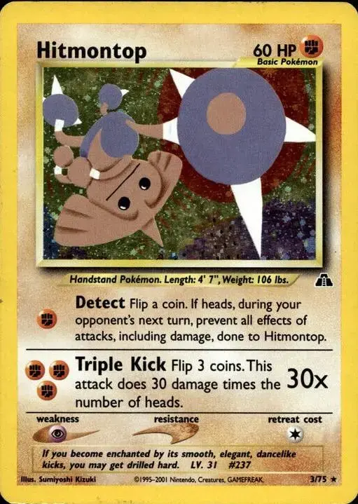 Hitmontop - Pokemon Neo Discovery #3
