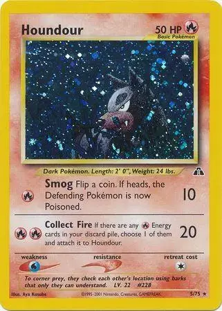 Houndour - Pokemon Neo Discovery #5