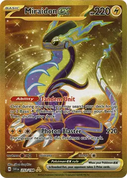 Miraidon ex 253 - Pokemon Scarlet & Violet