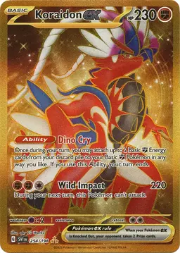 Koraidon ex 254 - Pokemon Scarlet & Violet