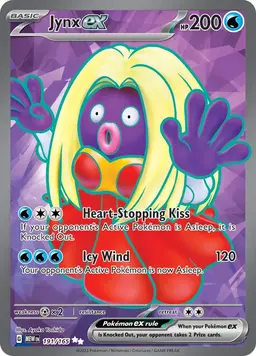 Jynx ex 191 - Pokemon Scarlet & Violet 151