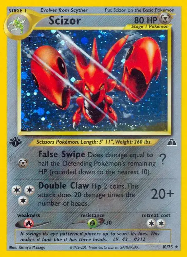 Scizor [1st Edition] - Pokemon Neo Discovery #10