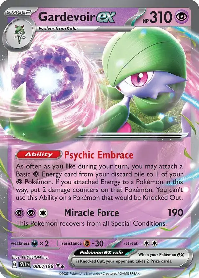 Gardevoir ex - Pokemon Scarlet & Violet #86