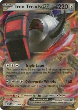 Iron Treads ex 143 - Pokemon Scarlet & Violet