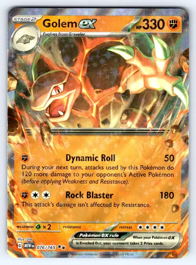 Golem ex - Pokemon Scarlet & Violet 151 #76