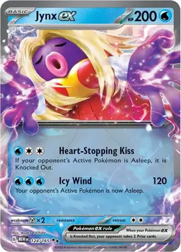 Jynx ex 124 - Pokemon Scarlet & Violet 151
