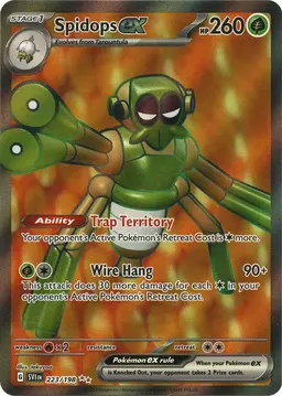 Spidops ex 223 - Pokemon Scarlet & Violet