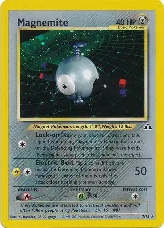 Magnemite - Pokemon Neo Discovery #7