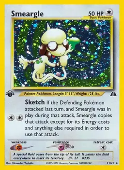 Smeargle [1st Edition] - Pokemon Neo Discovery