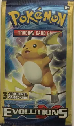 3 Card Booster Pack - Pokemon Evolutions