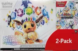 Trainer Box and Booster Bundle 2-Pack - Pokemon Prismatic Evolutions