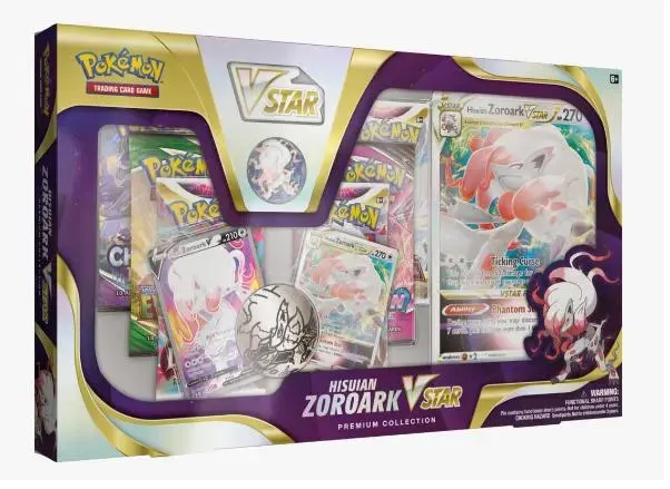 Hisuian Zoroark VSTAR Premium Collection Box