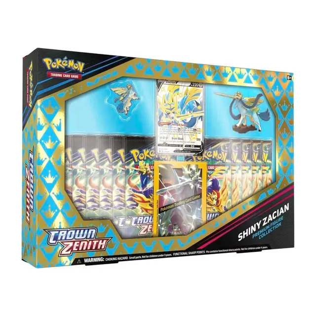 Shiny Zacian Premium Figure Collection Box