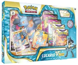 Lucario Vstar Premium Collection Box - Pokemon Brilliant Stars