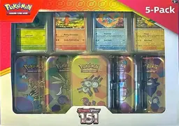 5-Pack Mini Tin - Pokemon Scarlet & Violet 151