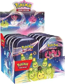 Sealed Mini Tin Display Box - Pokemon Paldean Fates