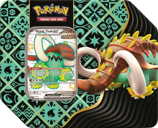 Sealed Great Tusk Ex Tin