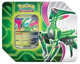 Paradox Clash Tin [Iron Leaves Ex] - Pokemon Promo