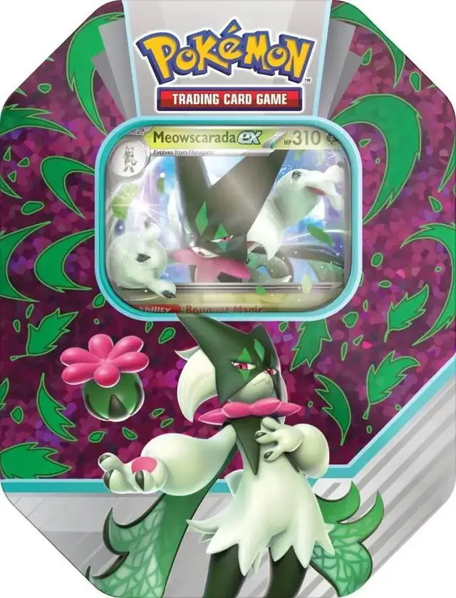 Paldea Partners Tin [Meowscarada Ex International]