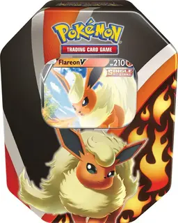 Eevee Evolutions Tin: Flareon V - Pokemon Sword & Shield