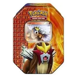 Sealed Entei Tin - Pokemon HeartGold & SoulSilver