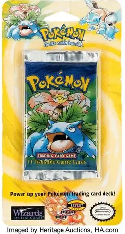 Blister Pack [1st Edition] - Pokemon Base Set