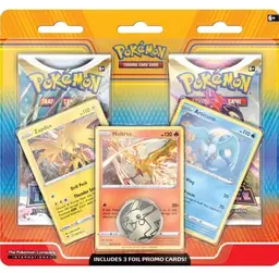 Moltres Zapdos Articuno Blister Pack - Pokemon Sword & Shield
