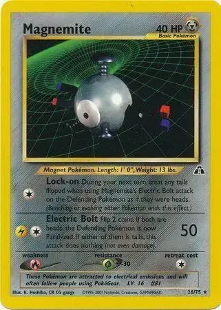Magnemite - Pokemon Neo Discovery #26