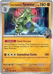 Team Rocket's Tyranitar [Holo] - Pokemon Destined Rivals #96